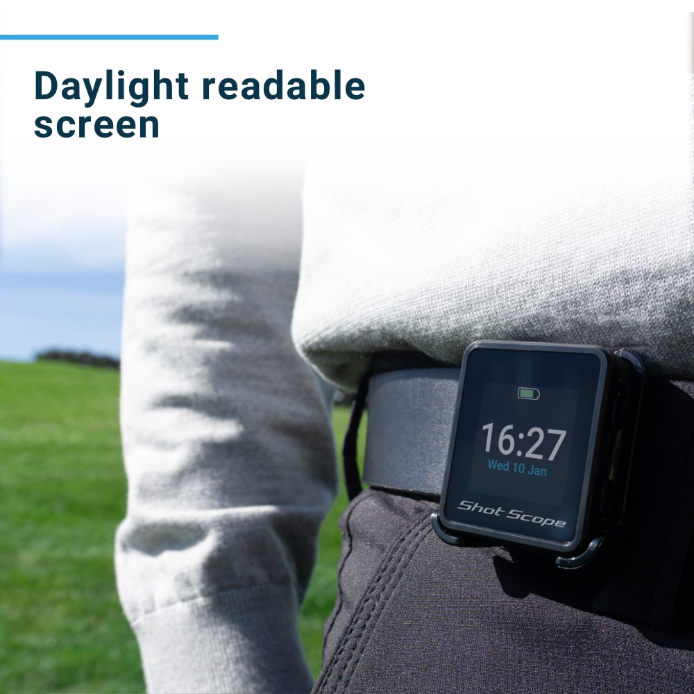 Shot Scope H4 GPS + Performance Tracking Handheld